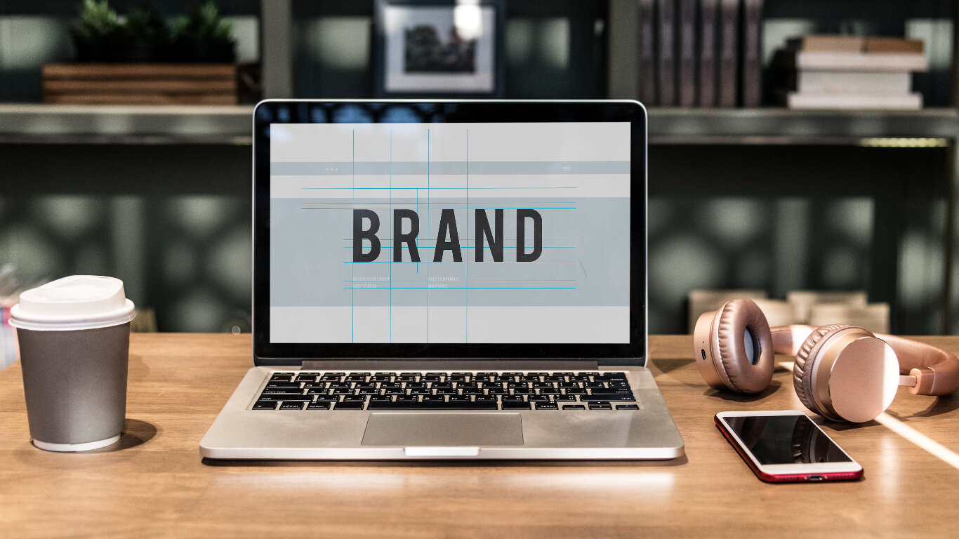 Blog Article Cover Four Strategies to Build a Strong Brand Identity